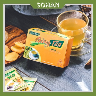 Trà gừng hoà tan Hộp 5 Túi - Sohan Food