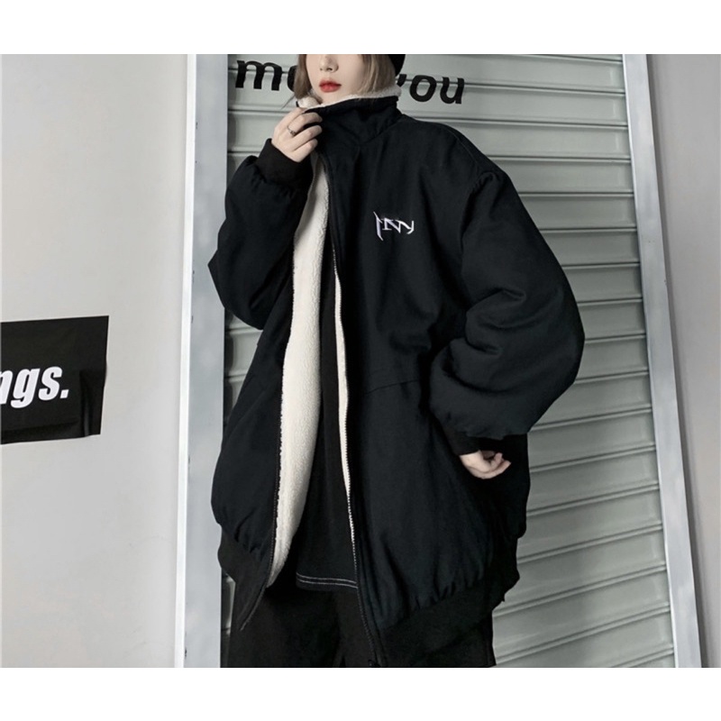 [CÓ ẢNH THẬT] ÁO KHOÁC LÔNG HAI MẶT - ÁO KHOÁC KAKI LÓT LÔNG VŨ HÀNG CAO CẤP JUM.CLOSET | BigBuy360 - bigbuy360.vn