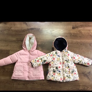 Áo khoác Zara 2 mặt bé gái