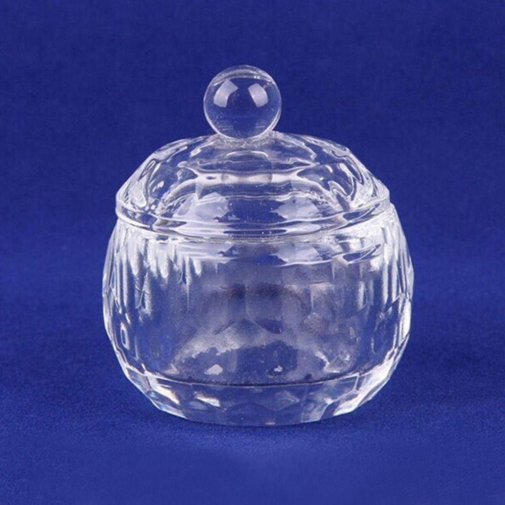 OCEANMAP Đĩa Thủy Tinh Đựng Dung Dịch Có Nắp Đậy Tiện Dụng