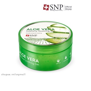 Gel Nha Đam Làm Dịu Da SNP Aloe Vera Intensive Soothing Gel Cấp Ẩm Làm Mát Làm Dịu Da