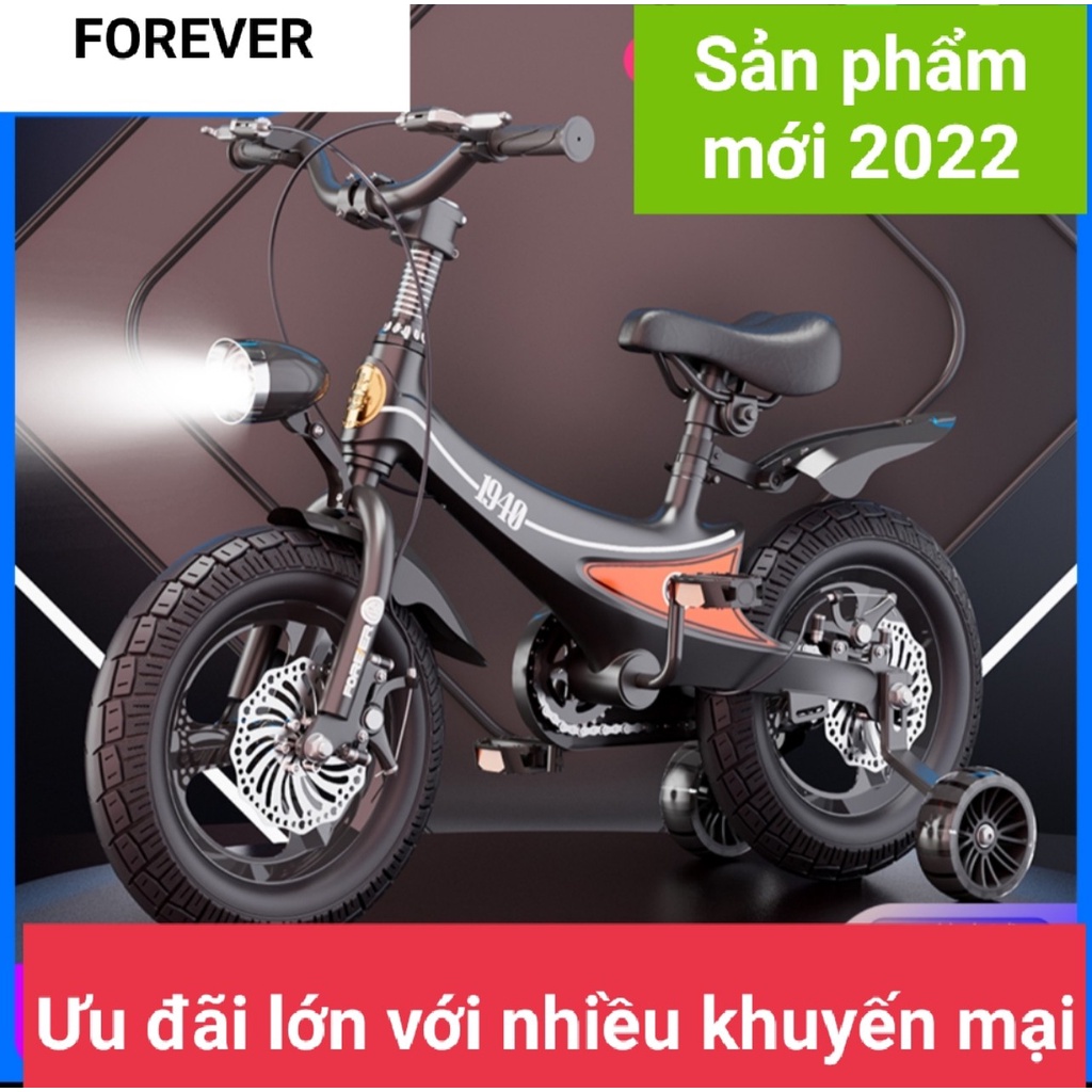 XE ĐẠP TRẺ EM CHO BÉ 3-9 TUỔI FOREVER SIZE 12-14-16-18 INCH HÀNG NHẬP KHẨU CHÍNH HÃNG