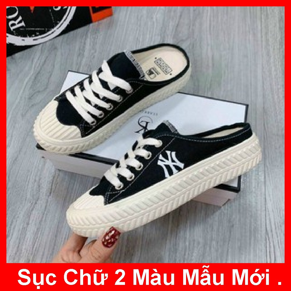 Giày sục, đen, trắng .giày dép nữ,giày nữ,Giày thể thao và Sneakers