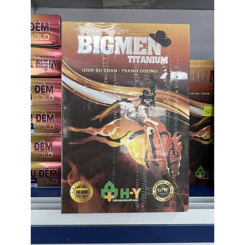 Viên Uống Bigmen Titanium Bổ Thận Tráng Dương