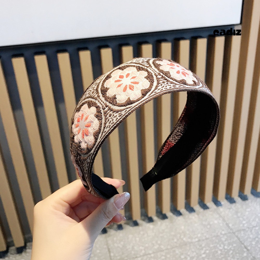 Băng Đô Cài Tóc Phong Cách Dân Tộc Đơn Giản Cho Nữ