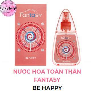 (5 MÙI) Nước hoa toàn thân FANTASY Body Mist 100ml