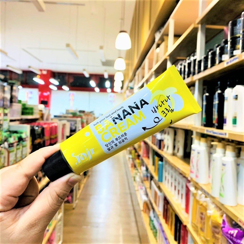 Kem Giảm Nứt Gót Chân Joji Banana Cream 50g