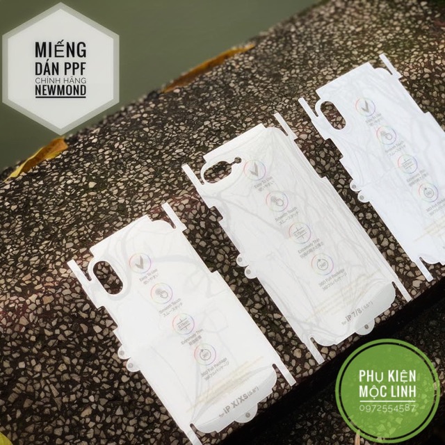 Miếng dán PPF bao viền - miếng dán cầu vồng