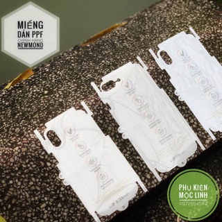 [Mã ELFLASH3 hoàn 10K xu đơn 20K] Miếng dán PPF bao viền - miếng dán cầu vồng [ Iphone 7 đến 12 pro max]