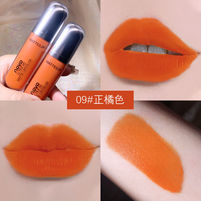 [Hàng mới về] Son môi NOVO mềm mịn như nhung dưỡng ẩm chống thấm nước thích hợp cho học sinh | BigBuy360 - bigbuy360.vn