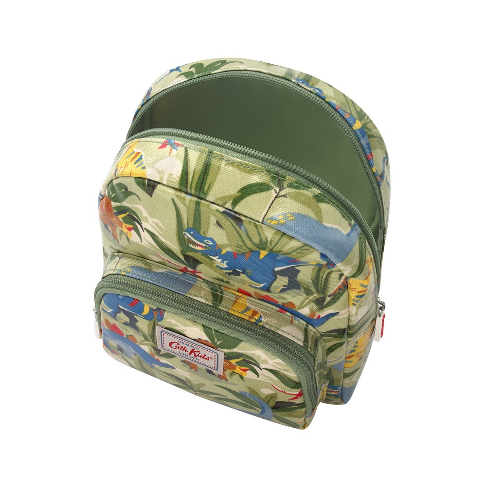 Cath Kidston - Balo trẻ em Kids Mini Backpack Dinosaur Jungle - 994729 - Pale Green