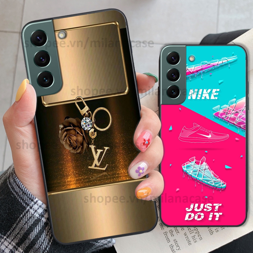 Ốp Samsung S22 / S22 Plus / S22 Ultra / S22+ in hình các thương hiệu nổi tiếng sang chảnh, đẳng cấp, cá tính