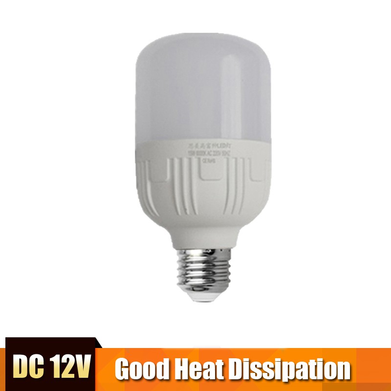 Bóng Đèn Led 12v E27 Tiết Kiệm Năng Lượng 36W 24W 18W 15w 12w 5w dc 12v Tiện Dụng