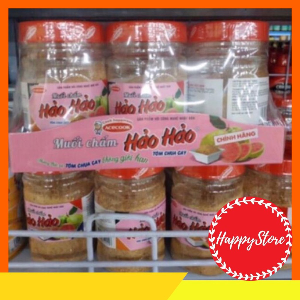 [HOT] MUỐI CHẤM HẢO HẢO TÔM CHUA CAY 120g ( hàng có sẵn)