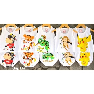 Combo 5 bộ bé trai, bé gái. size 3-14kg