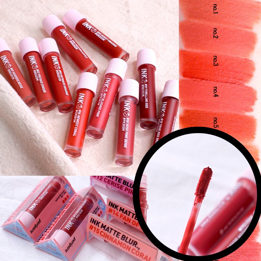 PERIPERA (Hàng Mới Về) Son Tint Ink 3.8g Trang Điểm Phong Cách Hàn Quốc