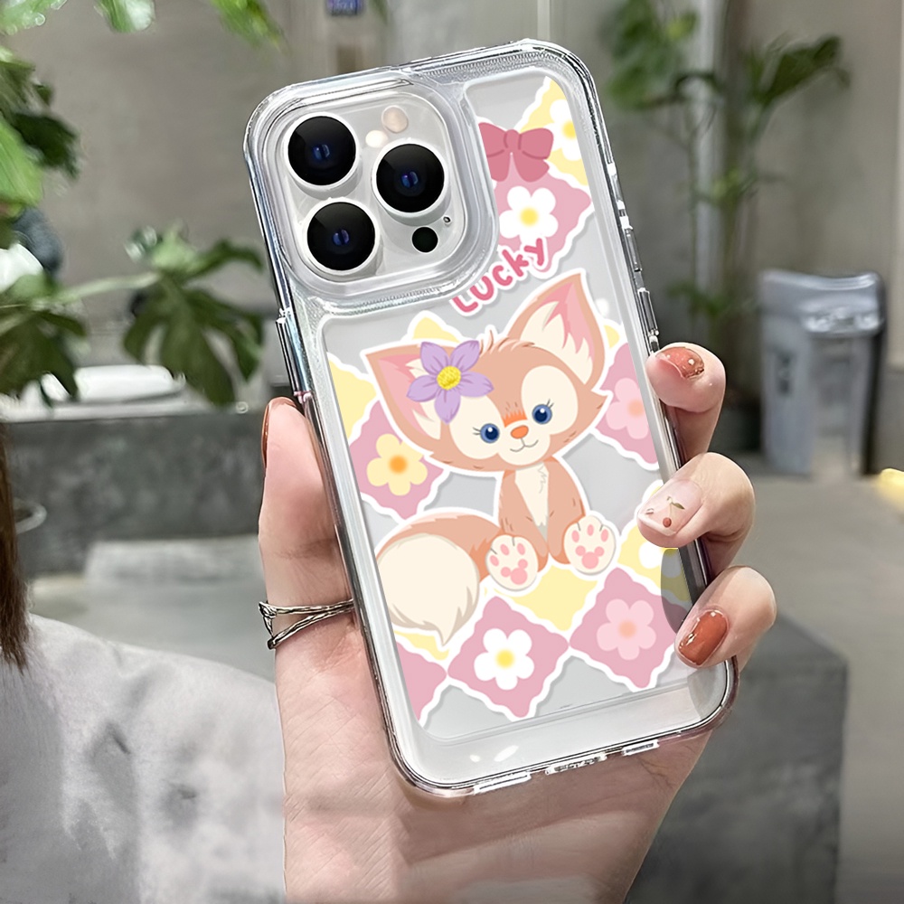 Ốp Điện Thoại Mềm Hình Lingge Lena Belle Dễ Thương Cho iphone 14ProMax 14Plus 13 11 12 7Plus X XR XS Max