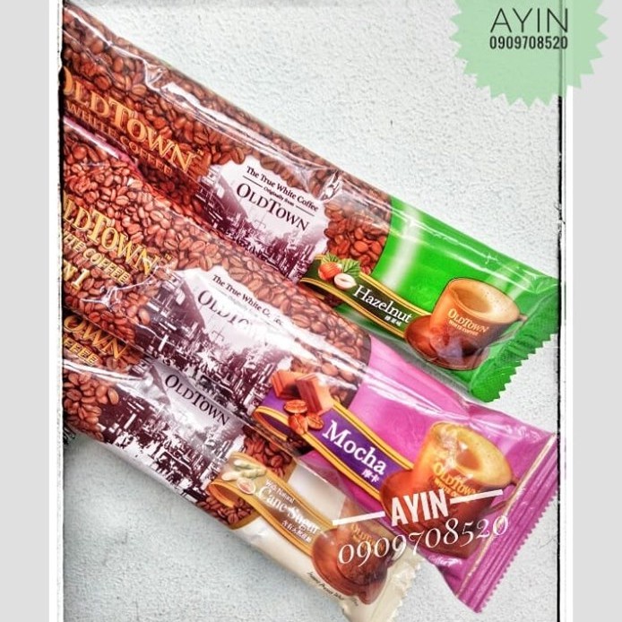 Cà phê trắng Oldtown gói lẻ mix tùy thích | BigBuy360 - bigbuy360.vn