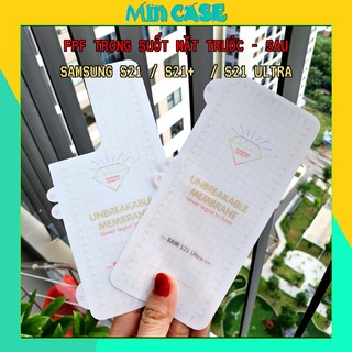 Miếng Dán PPF Dẻo Trong Suốt Cho Samsung S21/S21+/S21 Ultra - Tự Phục Hồi Vết Xước - Hàng Xịn 4 Lớp
