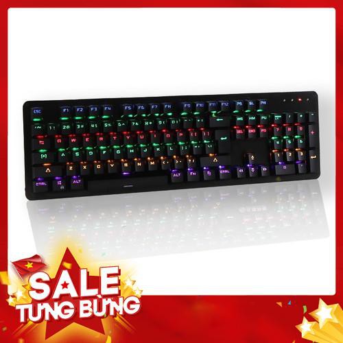 Bàn phím cơ K26 LED GAMING 100% Anti - ghosting +Tăng 1 cây gắp + 2 nút switch - Hàng nhập khẩu