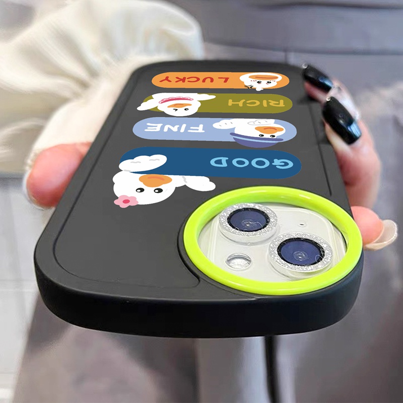 SUNTAIHO Ốp lưng iphone Ốp điện thoại mềm chống sốc in hình vịt hoạt hình thích hợp cho iPhone 11 12 13 promax X xr XS max 7 8 Plus