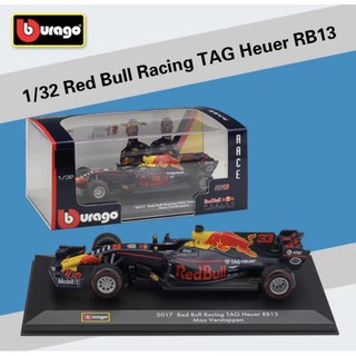 [Chính hãng BBURAGO] Mô Hình xe đua F1 Redbull Racing Tag Heuer RB13 LIMITED tỷ lệ 1:32