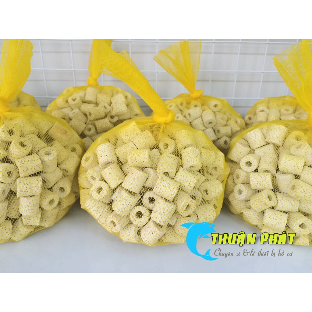 1KG Sứ lỗ lọc nước hồ cá, Vật liệu lọc hồ cá, bể cá [Rẻ Vô Địch]