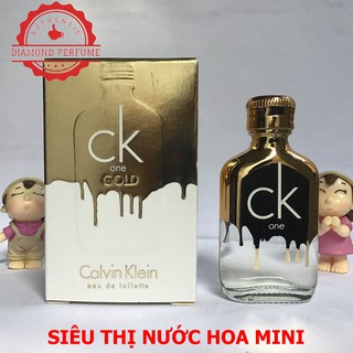 Nước hoa nam nữ Calvin Klein CK One Gold EDT 10ml