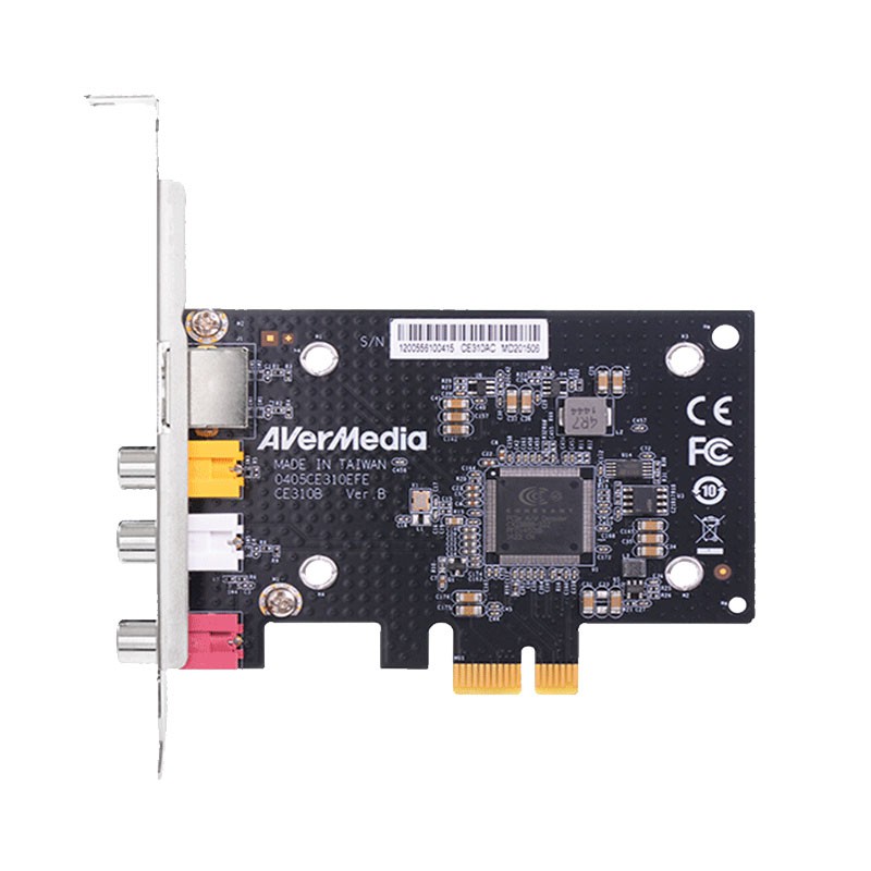 Card Chuyển Đổi PCI Ex sang AV, S-Video AVERMEDIA C725D Cao Cấp