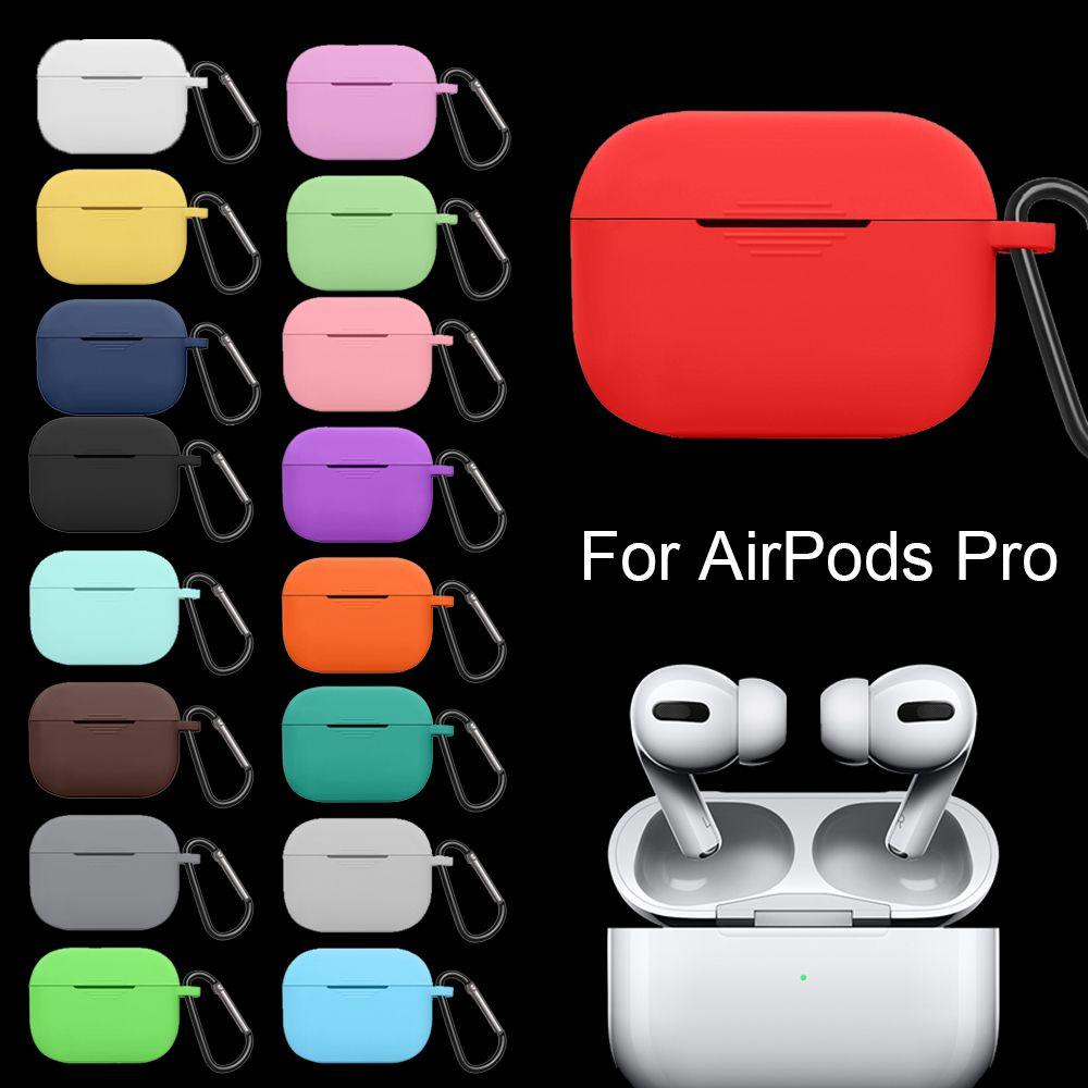 BTLIMER Vỏ Bảo Vệ Hộp Sạc Tai Nghe Airpods Pro Bằng Silicon Mềm Siêu Mỏng Chống Sốc / Thất Lạc