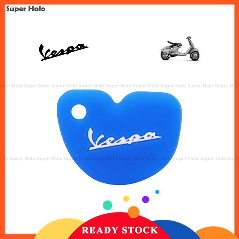 Vỏ chìa khóa xe làm bằng silicon cho Vespa Piaggio New Fly Gts Super 300