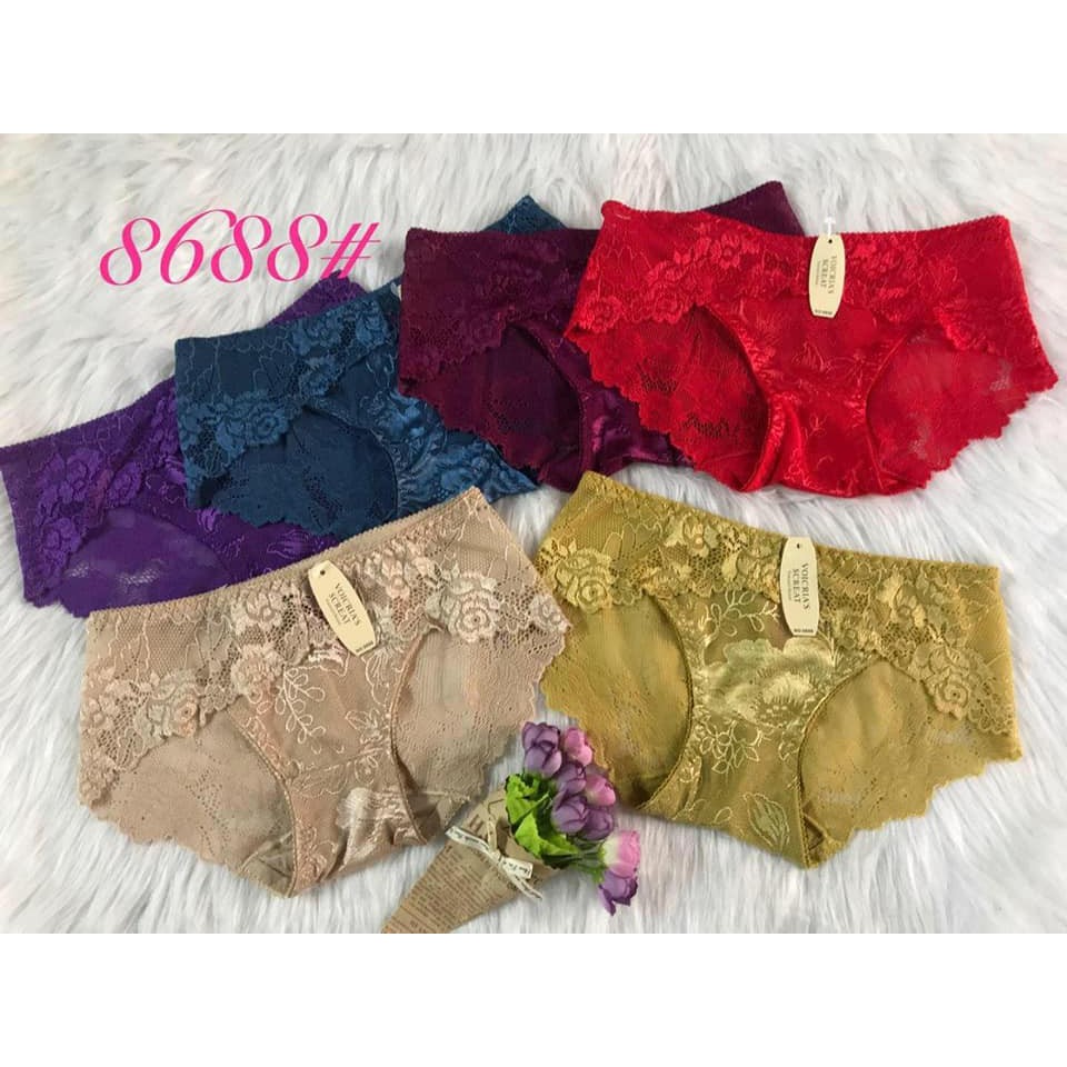 10 QUẦN LÓT REN CAO CẤP MÃ 8688