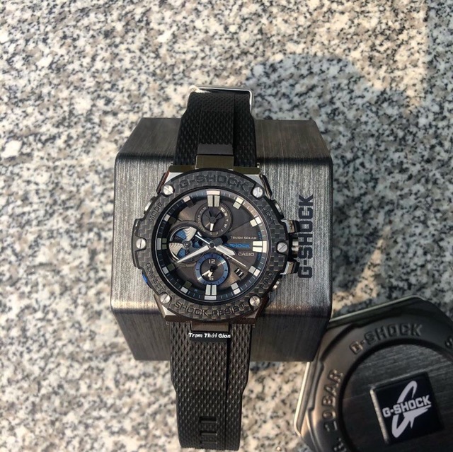 Đồng hồ nam Casio G-shock GST-B100XA - Kích thước vỏ : 58,1×53,8×14,1mm