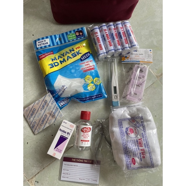 Túi dụng cụ y tế -hkm Glucerna sale 59k