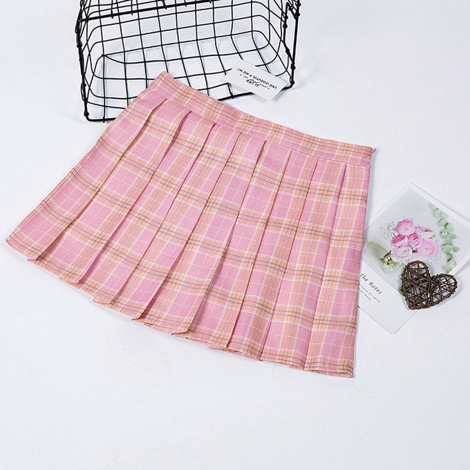 Chân Váy Midi Lưng Cao Phong Cách Hàn Quốc Cho Nữ