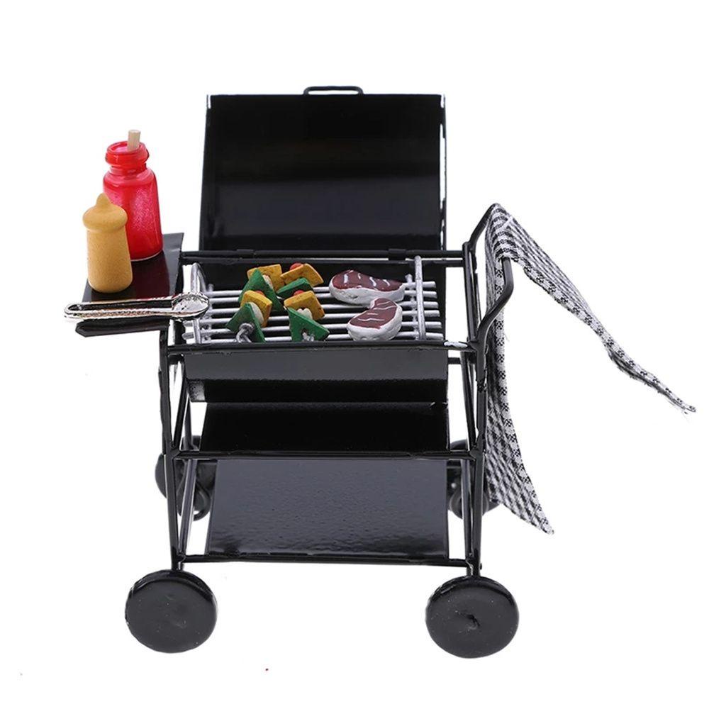 Mô Hình Đồ Nướng BBQ Mini Trang Trí Nhà Búp Bê