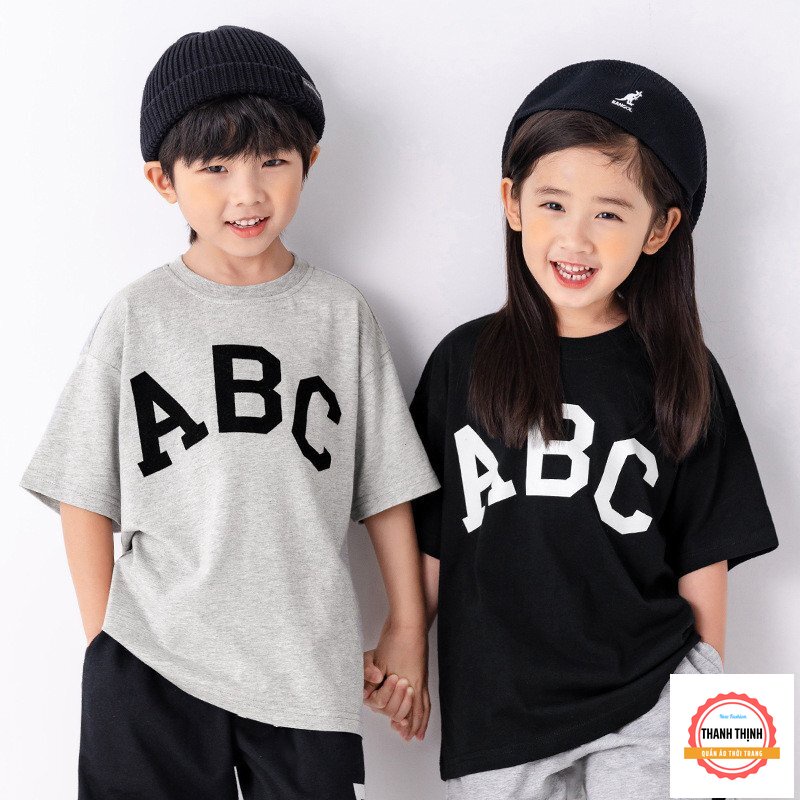 Set Bộ Đồ Cho Bé Gái Và Bé Trai Mùa Hè THANH THỊNH 18-45kg mẫu " BỘ ABC7 ".
