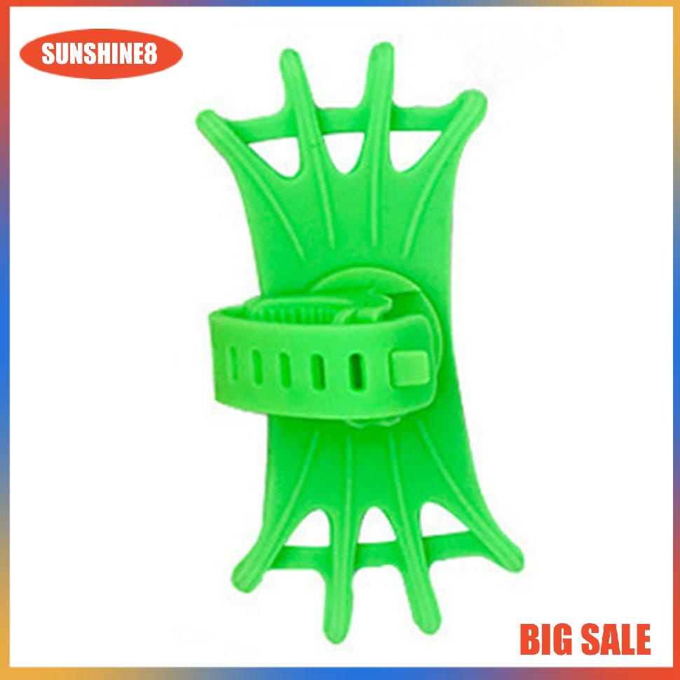 【SUN】Giá đỡ điện thoại cho xe đạp silicon Giá đỡ điện thoại di động Giá đỡ điện thoại kẹp GPS