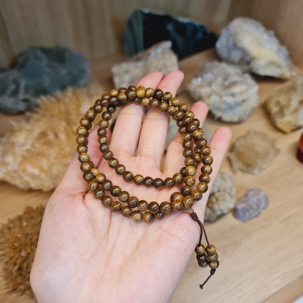 Chuỗi tràng đeo tay 108 hạt - Trầm Tốc Khánh Hòa