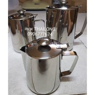 sỉ 10 ca inox 304 có nắp 1lít