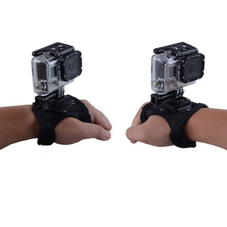 Dây đeo mu bàn tay xoay 360 độ cho camera hành động GoPro - Sjcam