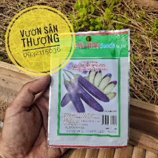 (Hạt giống) hạt cà tím 1 gói (2g)