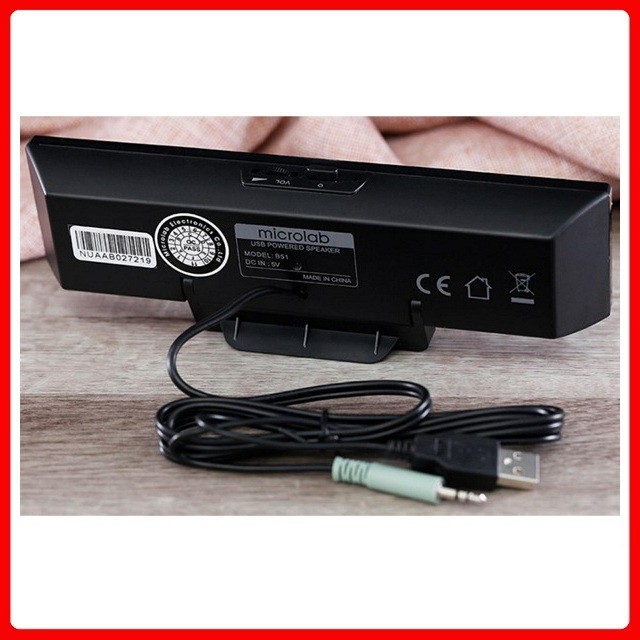 Loa Vi Tính Microlab B51 Kết nối USB 2.0 4W - Hàng chính hãng BH 12 Tháng