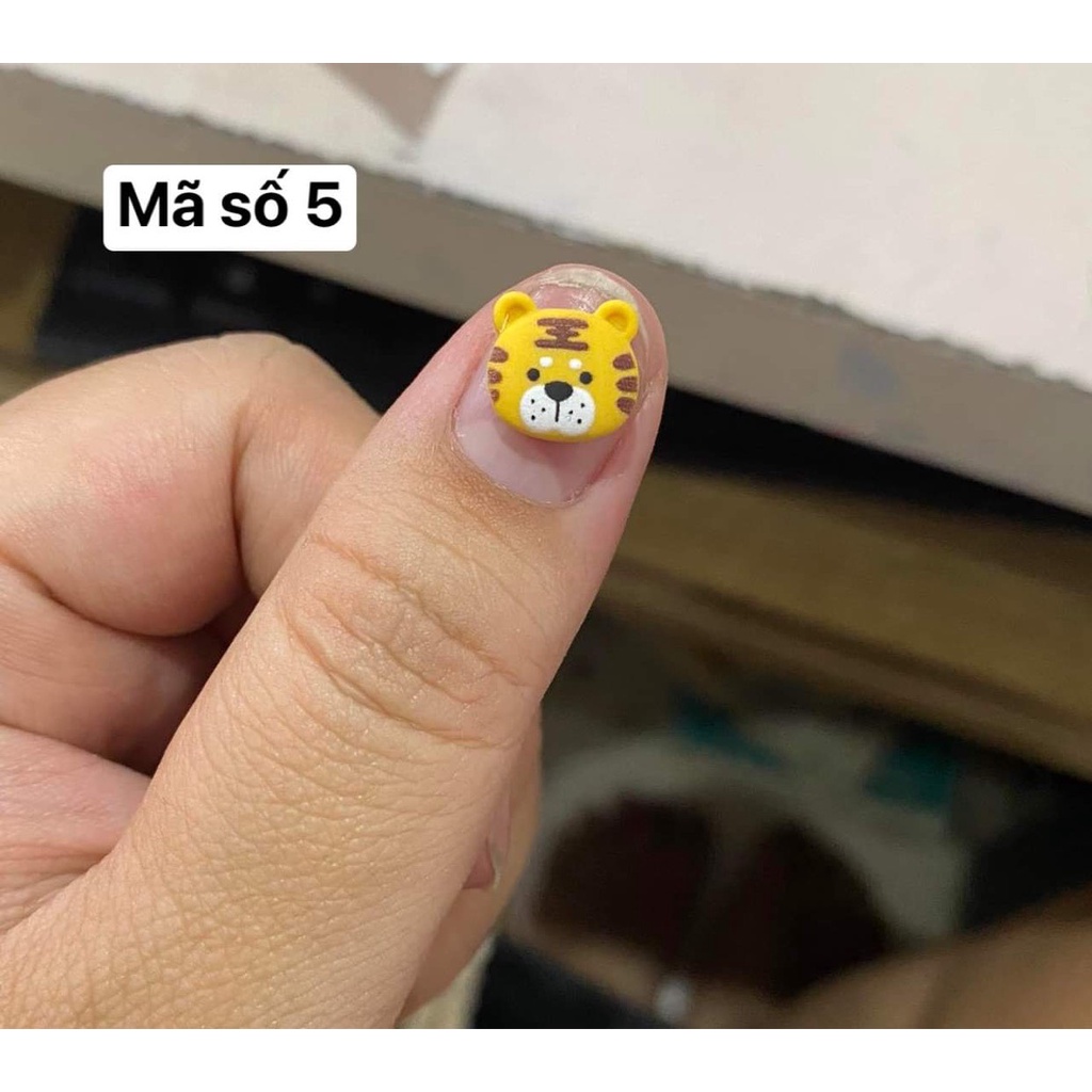 Set 10 chamr hình hổ số 5