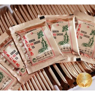 Trà hồng sâm  lingzhi tea Hàn Quốc (100 gói )