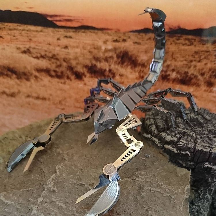 Mô Hình Kim Loại Lắp Ráp 3D Metal Mosaic Bọ Cạp Scorpion