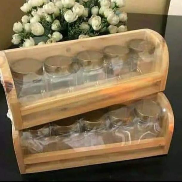 Kệ Gỗ 6.6 Đựng Gia Vị Tiện Dụng Cho Nhà Bếp | BigBuy360 - bigbuy360.vn