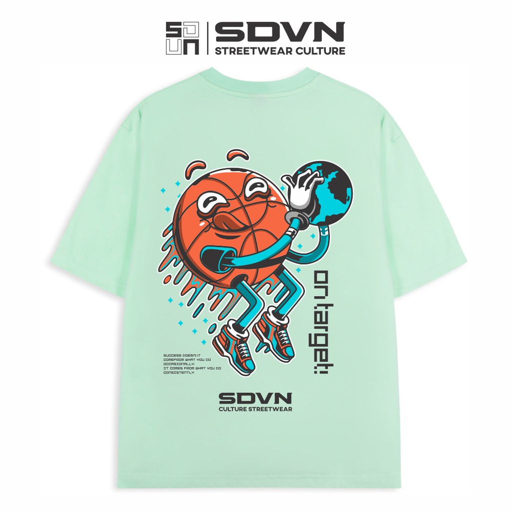 Áo Thun Unisex Nam Nữ SDVN On Target