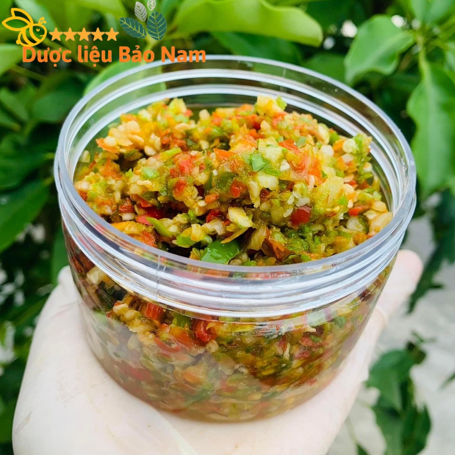 Ớt trung đoàn xay 1 hộp nhỏ như hình cay xè, thơm ngon