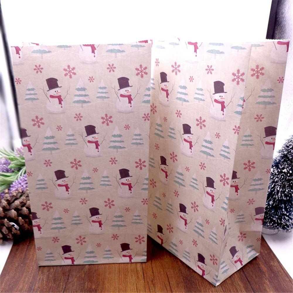 Bộ 2 Túi Giấy Đựng Quà Giáng Sinh Xinh Xắn